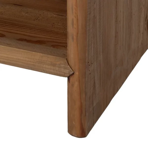 ARMARIO NATURAL MADERA DE PINO SALÓN 100 X 45 X 130 CM - Imagen 10