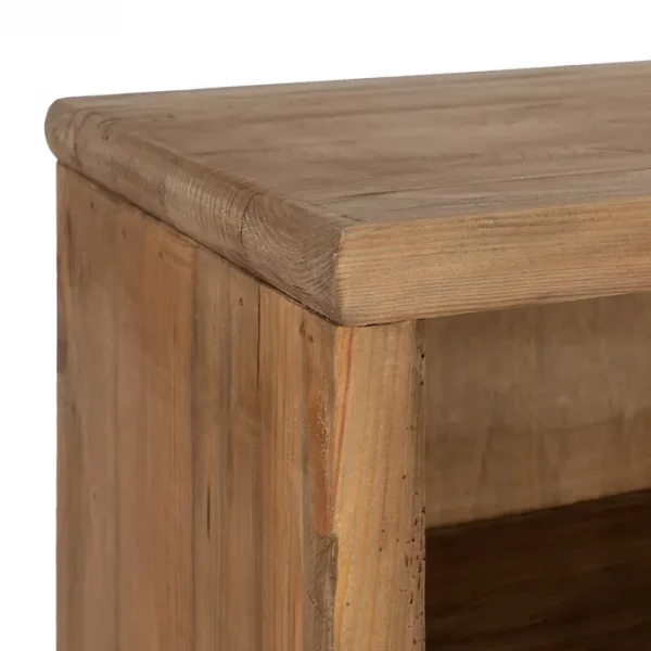 ARMARIO NATURAL MADERA DE PINO SALÓN 100 X 45 X 160 CM - Imagen 5