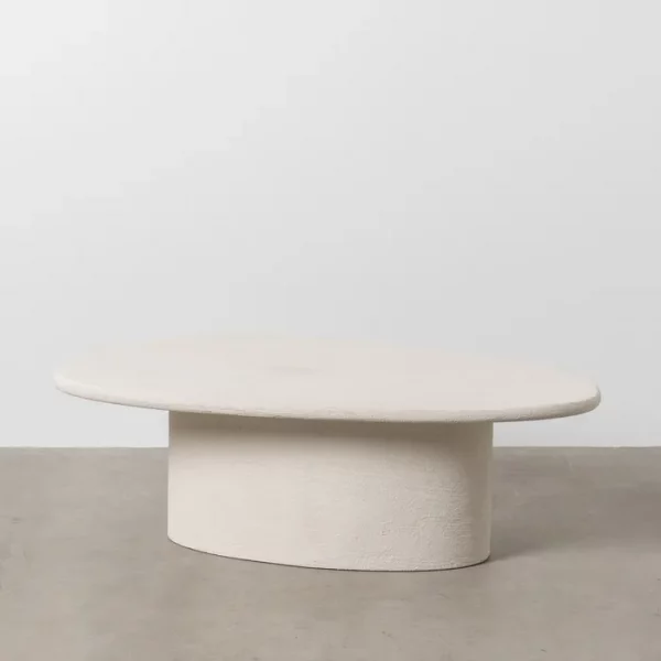 MESA CENTRO BLANCO DM 100 X 60 X 32 CM - Imagen 2