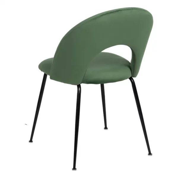 SILLA VERDE TEJIDO-METAL CONTRACT 49 X 60 X 81 CM - Imagen 5