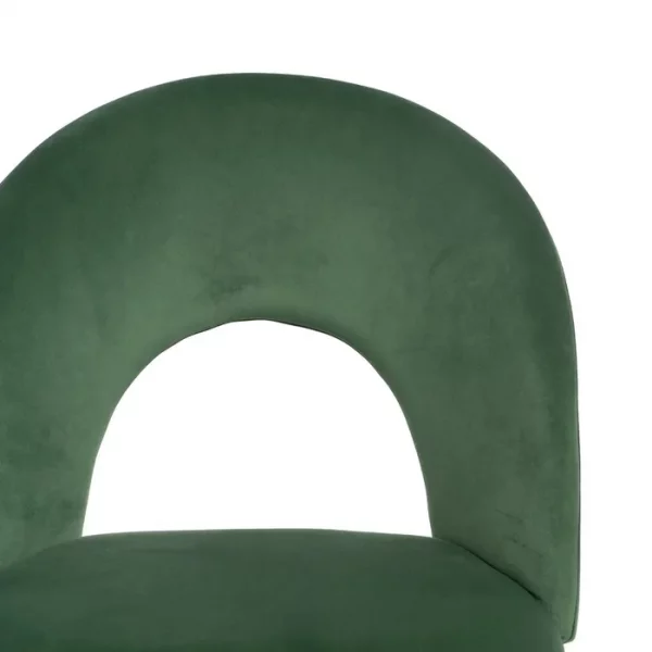 SILLA VERDE TEJIDO-METAL CONTRACT 49 X 60 X 81 CM - Imagen 6
