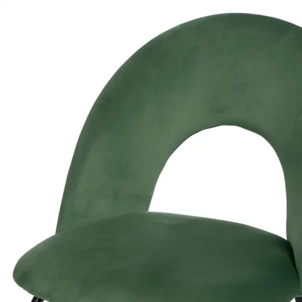 SILLA VERDE TEJIDO-METAL CONTRACT 49 X 60 X 81 CM - Imagen 7