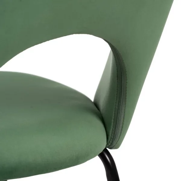 SILLA VERDE TEJIDO-METAL CONTRACT 49 X 60 X 81 CM - Imagen 12