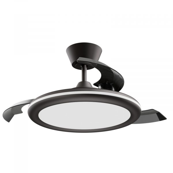 SULION BOMBAY ESTILO M PLAFÓN VENTILADOR NEGRO