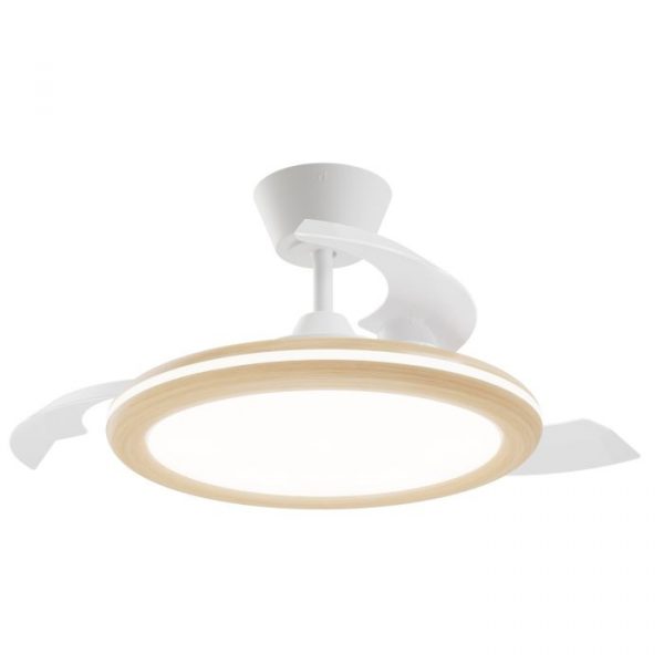 SULION BOMBAY ESTILO S PLAFÓN VENTILADOR ROBLE