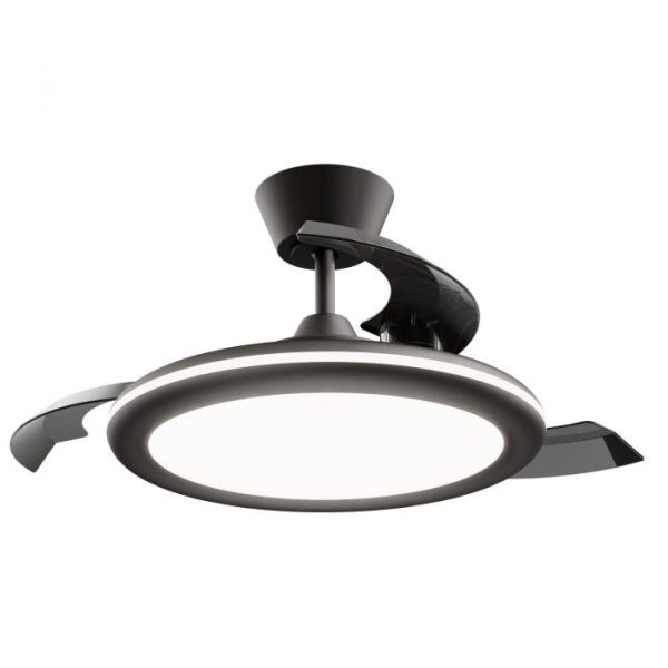 SULION BOMBAY ESTILO S PLAFÓN VENTILADOR NEGRO