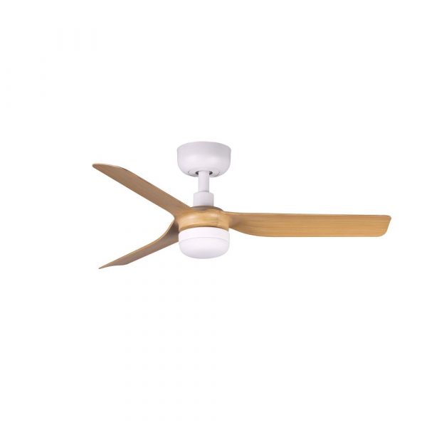 MINI PUNT S Ø90 BLANCO PALAS MADERA CLARA LED 10W SWT 338211S FARO