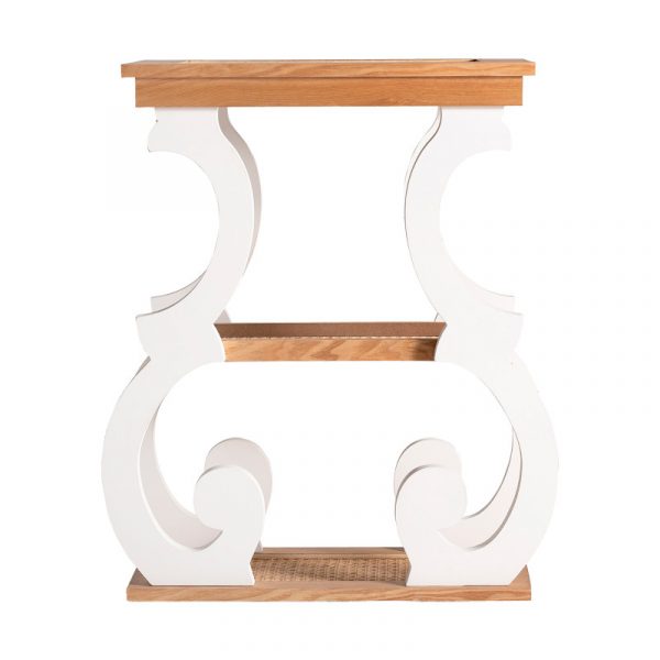 MESA AUXILIAR ZETEL 63X38X75CM - Imagen 2