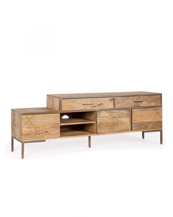 MUEBLE TV 3P-2CAJ JAIDEV 175x40x62 - Imagen 2