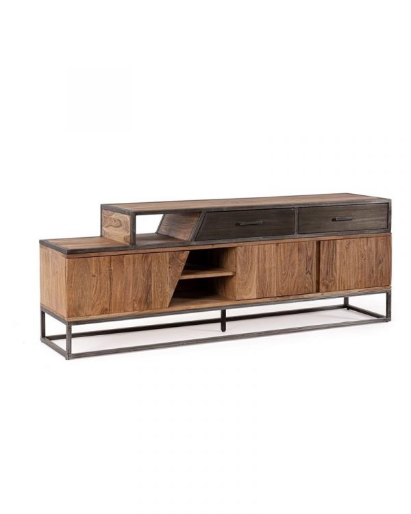 MUEBLE TV 3P-2CAJ JANAK 175x40x64 - Imagen 2