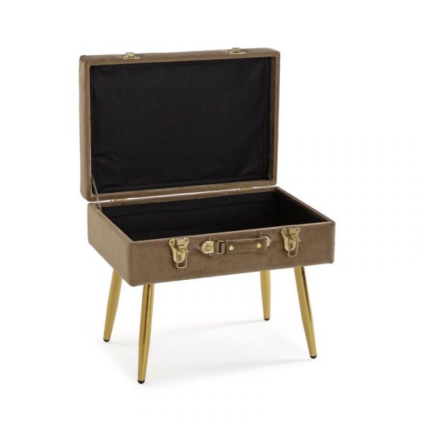VERSA PIE DE CAMA MARRON VELVET - Imagen 3