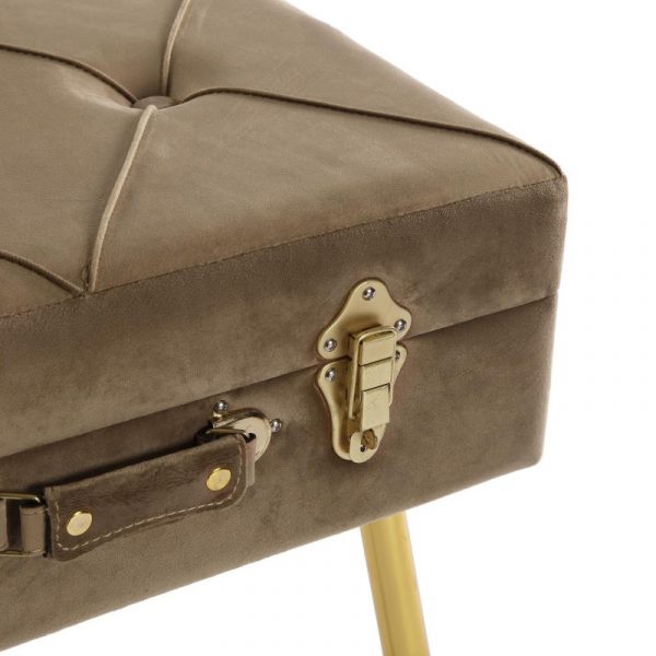 VERSA PIE DE CAMA MARRON VELVET - Imagen 4