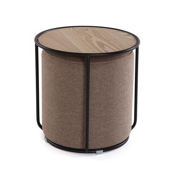 VERSA PUFF Y MESA MARRON - Imagen 2