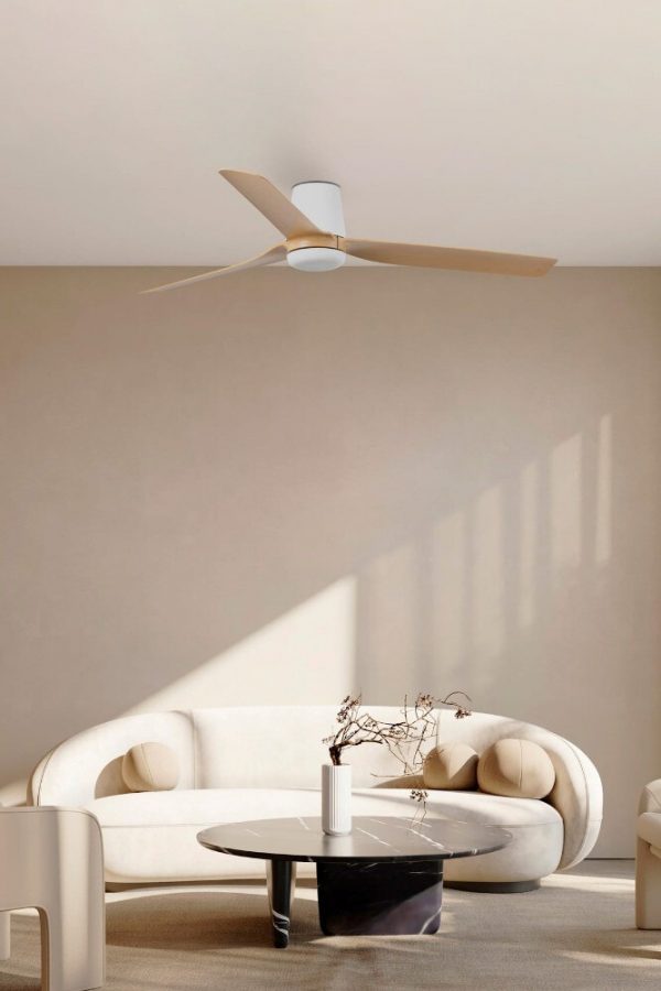 PUNT TUB M Ø130 BLANCO PALAS MADERA CLARA 33829 FARO - Imagen 2