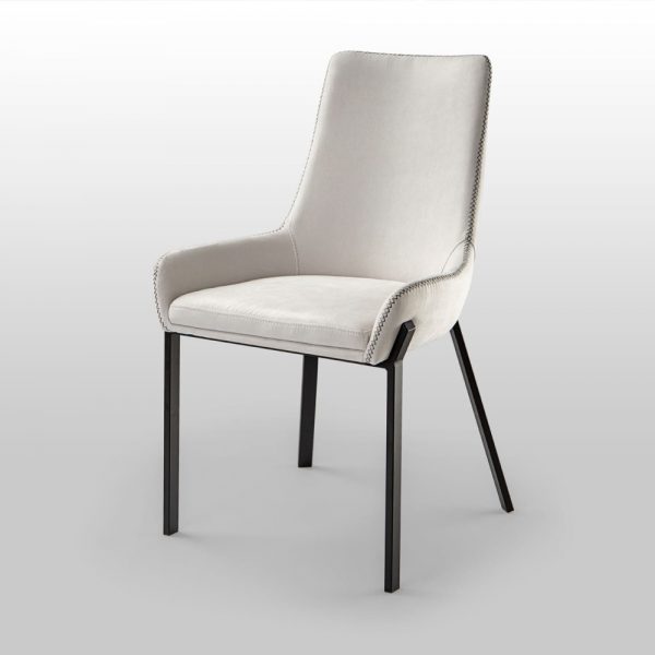 SCHULLER DIANE SILLA NEGRO/BLANCO - Imagen 2