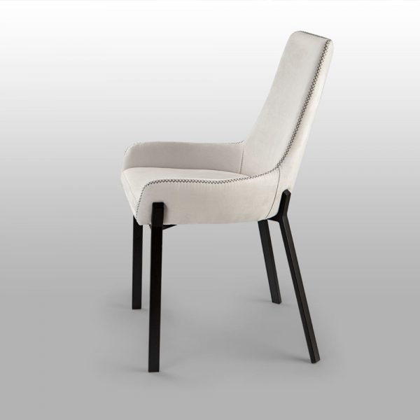 SCHULLER DIANE SILLA NEGRO/BLANCO - Imagen 3