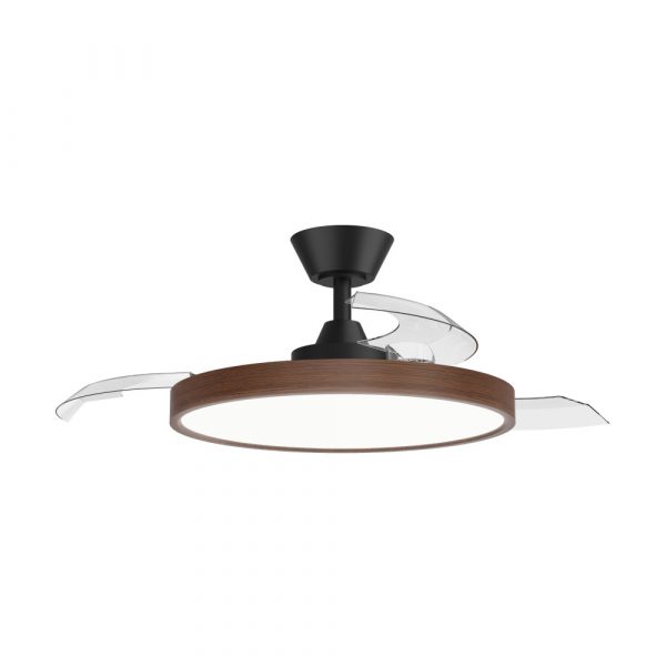SULION BOMBAY ESTILO M PLAFÓN VENTILADOR NOGAL - Imagen 4