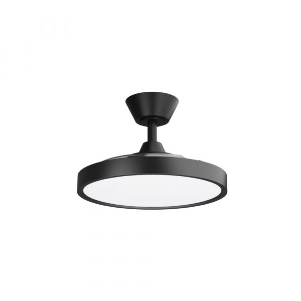 SULION BOMBAY ESTILO S PLAFÓN VENTILADOR NEGRO - Imagen 3