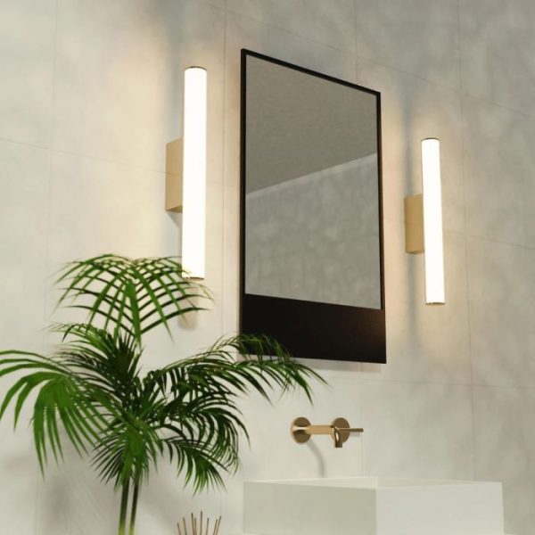 SULION CASPIO APLIQUE BAÑO BRONCE 12W - Imagen 3