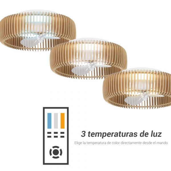 SULION DAYA PLAFÓN VENTILADOR ROTATIVO - Imagen 5