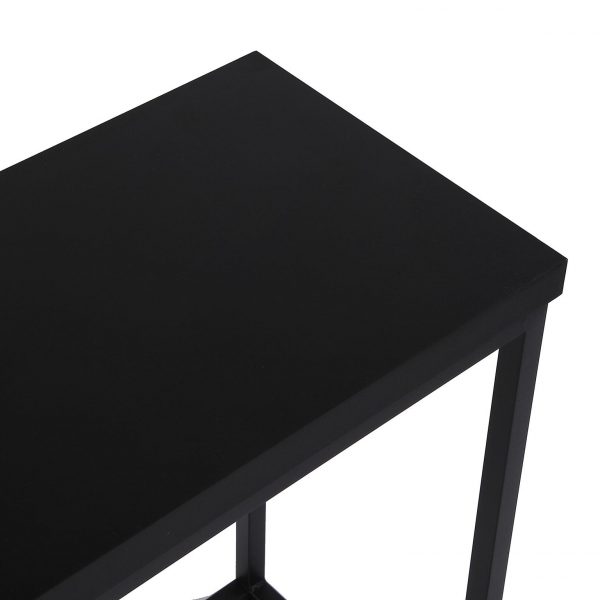 CONSOLA METAL NEGRO 110x60 - Imagen 4