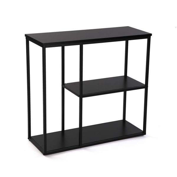 CONSOLA METAL NEGRO 80x75 - Imagen 2