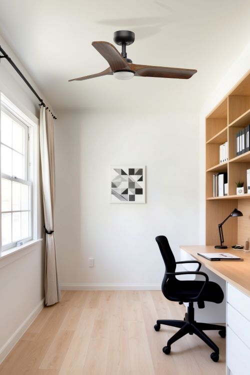 HEYWOOD S Ø90 NEGRO 3P MADERA OSCURA LED 10W CCT 33806-1TW FARO - Imagen 4