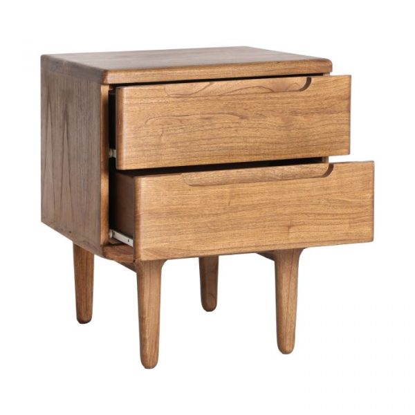 MESA AUXILIAR SLOUGH 55X46X62 ESTILO NORDICO - Imagen 3