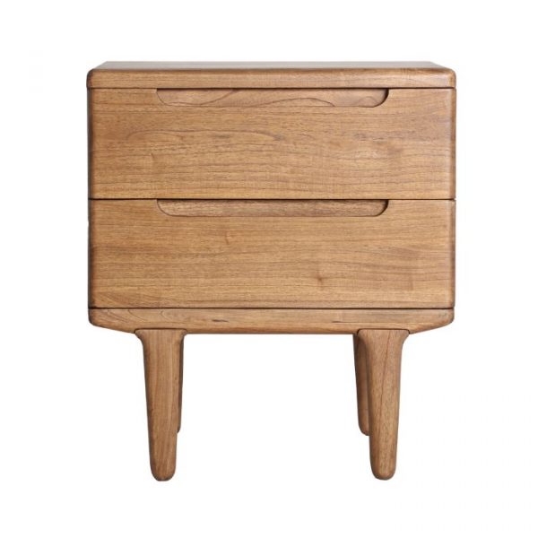 MESA AUXILIAR SLOUGH 55X46X62 ESTILO NORDICO - Imagen 2