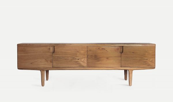 MUEBLE T.V. SLOUGH 190X40X59 ESTILO NORDICO - Imagen 4