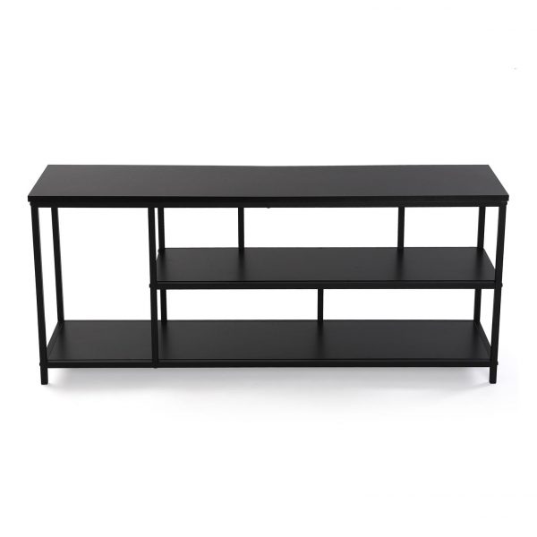 MUEBLE DE TV METAL NEGRO 120x30x52 - Imagen 3
