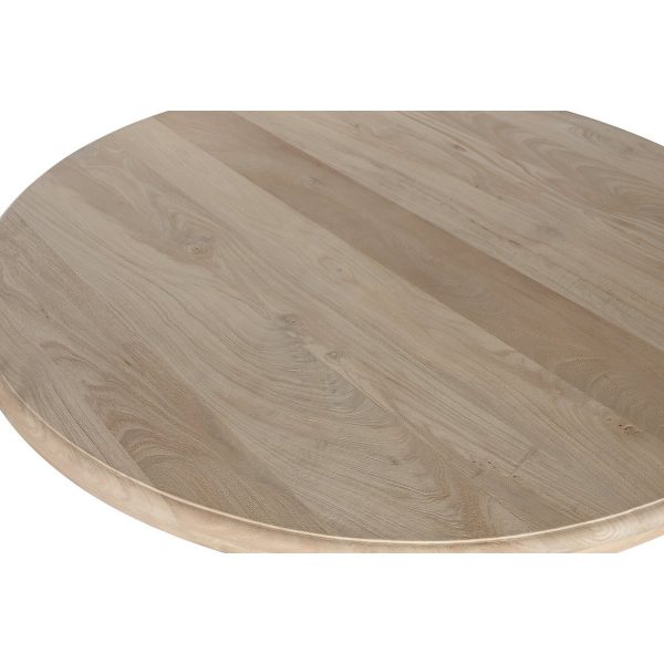MESA REDONDA COMEDOR MANGO 150X150X76 NATURAL - Imagen 3