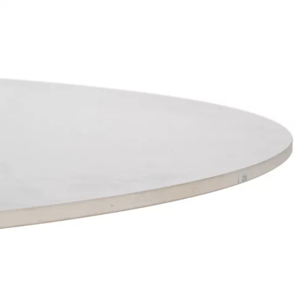 MESA COMEDOR BLANCO-NATURAL 120 X 120 X 75 CM - Imagen 5