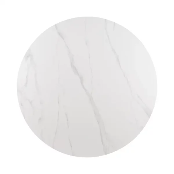 MESA COMEDOR BLANCO-NATURAL 120 X 120 X 75 CM - Imagen 7