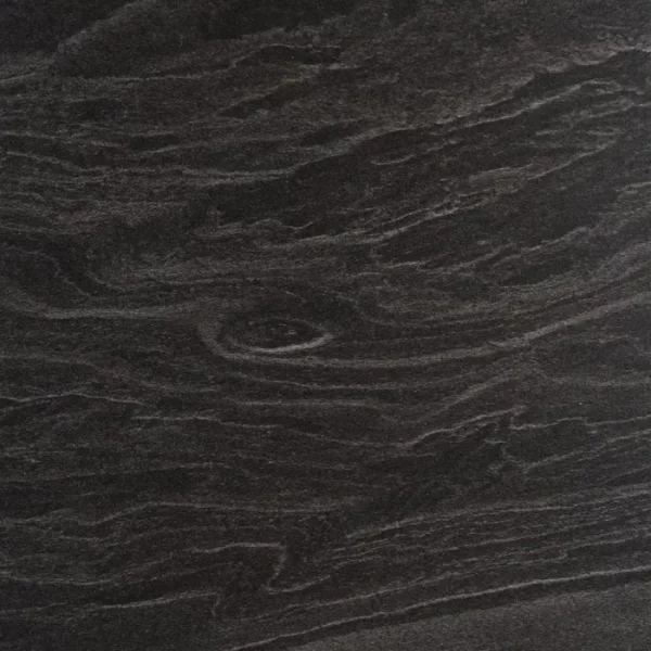 MESA COMEDOR NEGRO-MARRÓN METAL-CERÁMICA 120 X 120 X 75 CM - Imagen 4