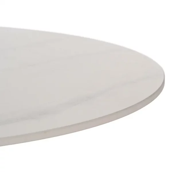 MESA CENTRO BLANCO-NATURAL 80 X 80 X 45 CM - Imagen 5