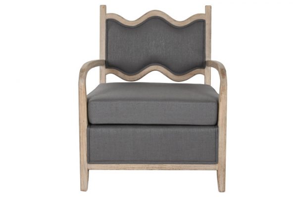 BUTACA ABETO POLIESTER 70X70X88 GRIS OSCURO - Imagen 3