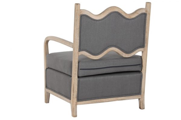 BUTACA ABETO POLIESTER 70X70X88 GRIS OSCURO - Imagen 4