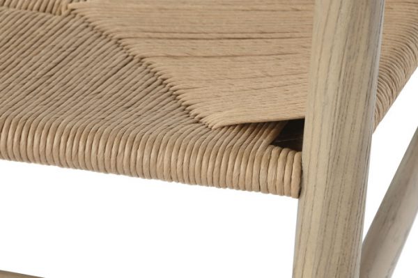 SILLA OLMO FIBRA 57X53X78 NATURAL - Imagen 4