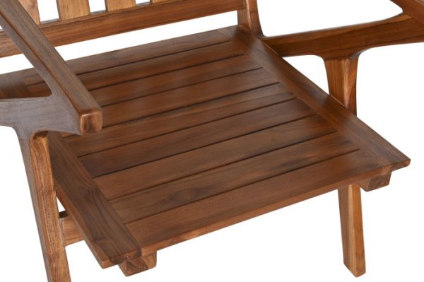 BUTACA TECA POLIESTER 64X76X77 MARRON OSCURO - Imagen 9