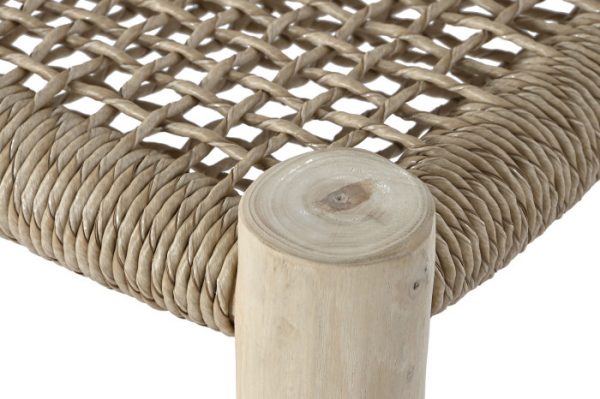 SILLON TECA FIBRA 120X81X84 NATURAL - Imagen 6