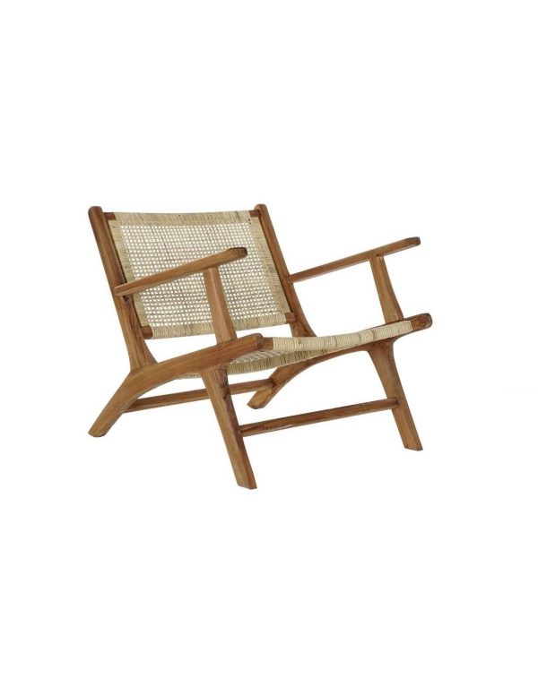 BUTACA TECA RATAN 69X78X68 NATURAL