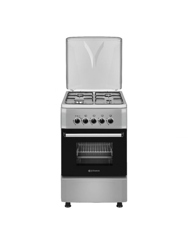 COCINA GAS BUTANO JOHNSON 50CM INOX CONA50GX