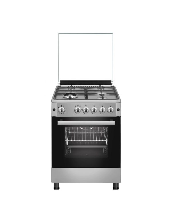COCINA GAS BUTANO JOHNSON 60CM INOX CONA60BX