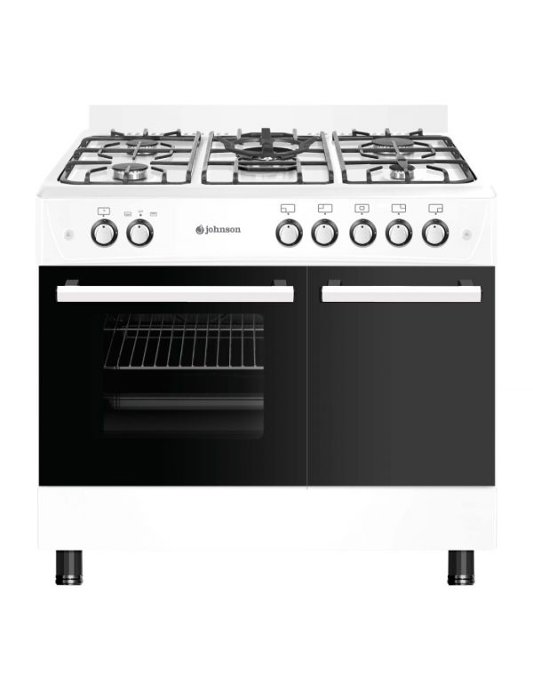 COCINA GAS BUTANO JOHNSON 90CM BLANCA COCI90PBB1