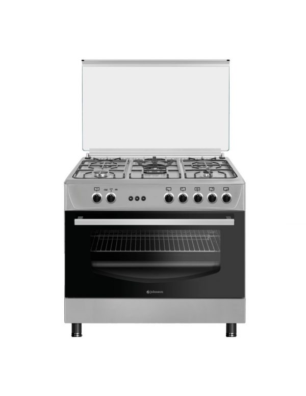 COCINA GAS BUTANO JOHNSON 90CM INOX CONA90BX