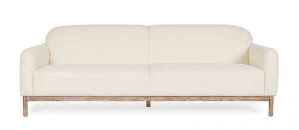 SOFÁ 3B DETROIT NATURAL BUCLÉ 232X87X82 - Imagen 2
