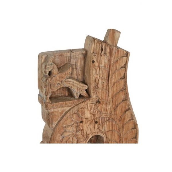 ESCULTURA MADERA 20X15X95 PIEZA UNICA SURTIDA - Imagen 2