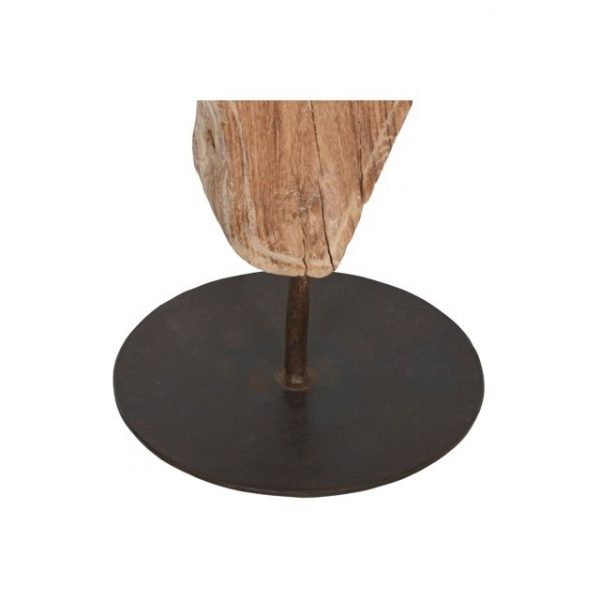 ESCULTURA MADERA 20X15X95 PIEZA UNICA SURTIDA - Imagen 3