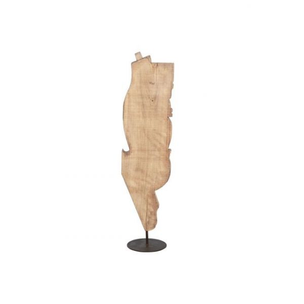 ESCULTURA MADERA 20X15X95 PIEZA UNICA SURTIDA - Imagen 5